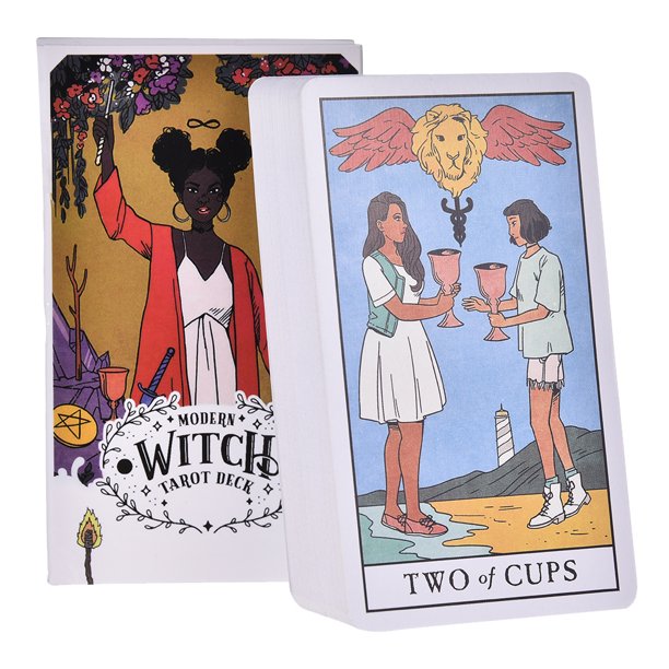 Buy Board Game Party Entertainment Mystical Manga Tarot Deck Occult  Divination Cards Tarot Cards at affordable prices — free shipping, real  reviews with photos — Joom