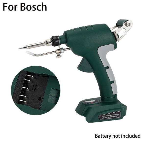 Hierro de Soldadura Eléctrico Inalámbrico, Herramienta Eléctrica de Reparación de Pistola de Soldadura de Estaño para Batería Makita/Dewalt/Milwaukee/Bosch Ryobi 18V 20V