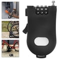 thumbnail image 1 of Phenofice 2Pcs Sturdy Retractable Cable Lock Black for Daily Use on Snowboards Strollers and Bikes, 1 of 8
