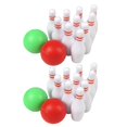 thumbnail image 1 of Estbridge 2 Mini Bowling Game Sets & Pin Sets - Tabletop Fun for Kids & Adults, 1 of 7