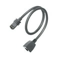 thumbnail image 3 of Extensión de cable satelital rectangular Cable Ethernet 1200Mbps 8p8c macho masculino a femenino Extensión de reemplazo Cable Ethernet Cable 100 cm no impermeable, 3 of 8