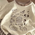 thumbnail image 4 of Ulanda 100% Organic Cotton Baby Short Sleeve Pajama Sets, Toddler Boy Girl 2-Piece Sleepwear (Beige, 18-24 Months), 4 of 4