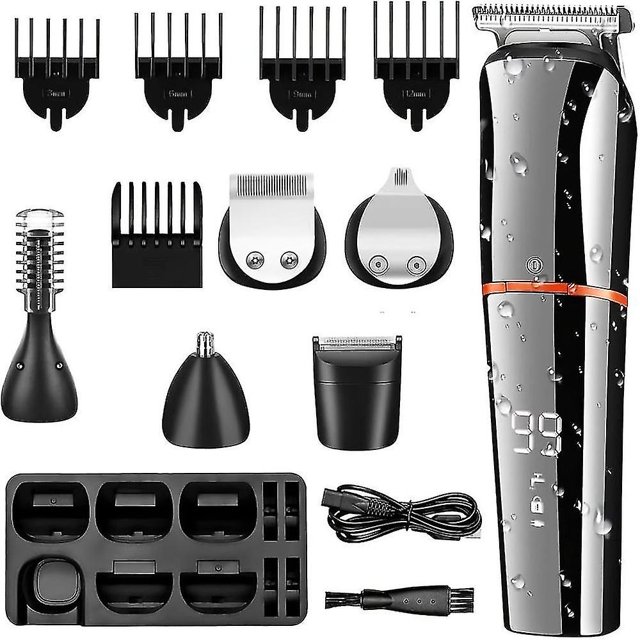 Hair Cutting Machine Clipper Multifunctional Trimmer compatible Men Nose Beard Clippers Professional Electric Shaving_Perfect Gift