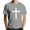 Gray, variant on Men's Crew Neck Short-Sleeve T-Shirt With Distressed Cross Pattern Casual Daily Wear Soft Lightweight Fabric Spring & Summer Trendy Tees,Navy,M