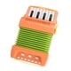 thumbnail image 3 of Acordeón de piano Hugo 10 teclas y 8 bajos Naranja, 3 of 10