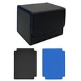 thumbnail image 2 of Colaxi Boîte de Rangement pour Cartes, Protecteurs de Cartes, Conteneur de Cartes de Collection, Intérieur Bleu, 2 of 8