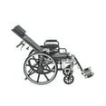 thumbnail image 6 of Drive Medical Viper Plus GT Full Reclining Wheelchair, Detachable Desk Arms, 20" Seat, 6 of 11