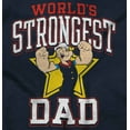 thumbnail image 2 of Popeye Cartoon Worlds Strongest Dad Hoodie Hooded Sweatshirt Men Brisco Brands S, 2 of 6