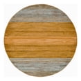 thumbnail image 3 of Unique Loom Fars Collection Area Rug - Manila (6' 1" Round Multi/Light Brown), 3 of 7