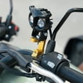 thumbnail image 6 of Motorcycle Handlebar Mount Bracket, Aluminum Alloy Extension for Phone GPS Camera, 22mm Universal Bar Clamp with M6 M8 M10 Holes,Sliver, 6 of 10