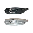 thumbnail image 1 of CTM® Ceinture Mince pour Robe (Lot de 2 Couleurs) (pour Femmes), 1 of 2