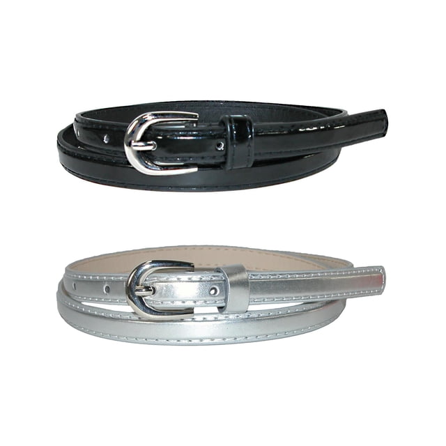 CTM® Ceinture Mince pour Robe (Lot de 2 Couleurs) (pour Femmes)