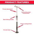 thumbnail image 2 of Heavy Duty 26 Inches – 49 Inches Adjustable RV Slide Out Stabilizer Supports Jack, 5,000 lbs. Capacity, for Campers and Travel Trailers, 2PK, 2 of 6