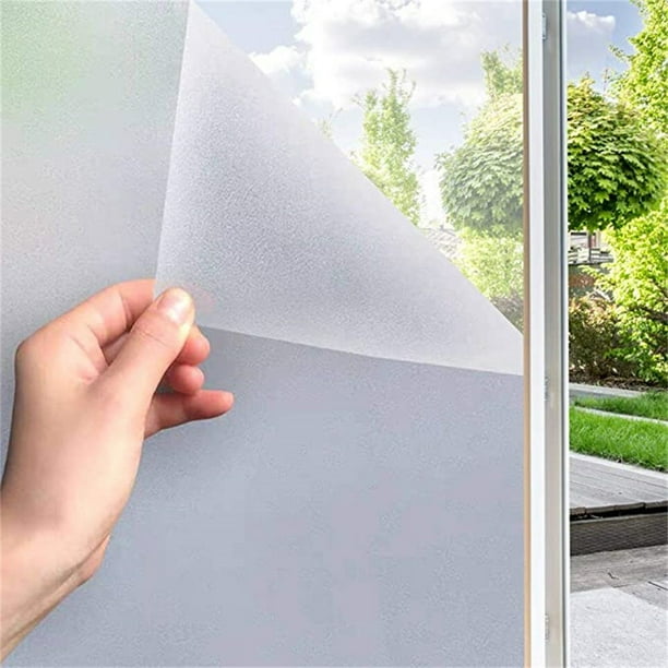 Window film selfadhesive privacy frosted glass film UV protection
