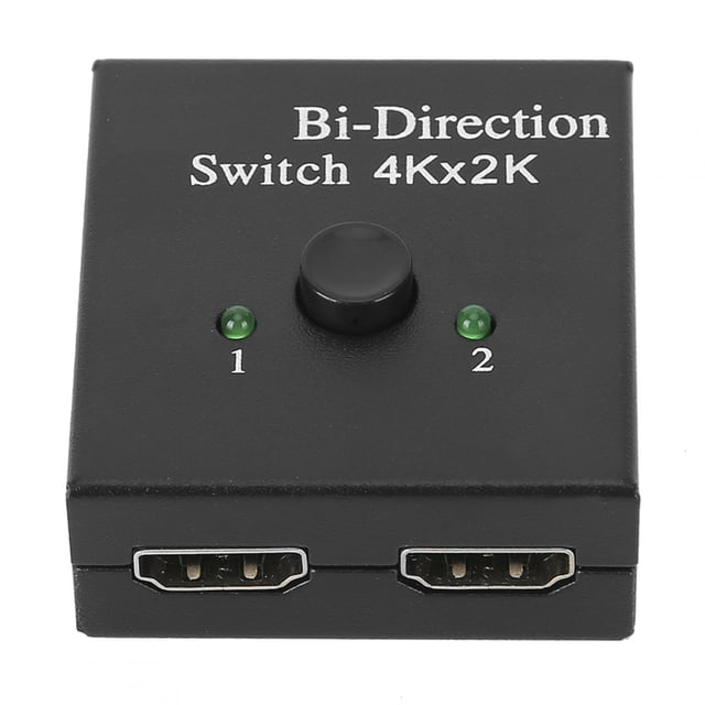 Conmutador Bidireccional Bidireccional ABS, Adaptador De Salida 1 Entrada 2 Convertidor Bidireccional, Para