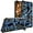 Dark Blue, variant on Camouflage Case for Samsung Galaxy S23 FE with Metal Kickstand, Camo Phone Cover Built-in 360° Rotate Ring Stand Case for Samsung Galaxy S23 FE MC Black