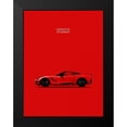 thumbnail image 2 of Rogan, Mark 12x14 Black Modern Framed Museum Art Print Titled - Chev Corvette-Stingray Red, 2 of 5