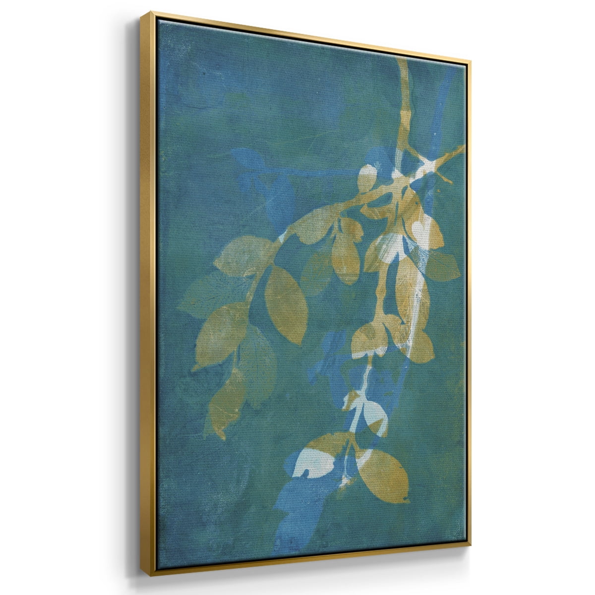 Branching Out XX Framed Premium Gallery Wrapped Canvas - Ready to Hang - 25 x 37 - Gold Floating Frame