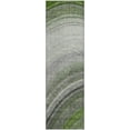 thumbnail image 2 of Addison Rugs Mayfield Washable Transitional Waves Green Runner Rug, 2'3" x 7'6", 2 of 5