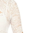 thumbnail image 2 of Qarigey Poliéster Declaración de moda Mujer elegante Blusa de traje de manga corta Blusa de traje de media manga Accesorios de disfraces 3XL, 2 of 6