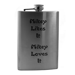 8oz Mikey Likes It Stainless Steel Flask 8oz Mikey Likes It Stainless Steel Flask