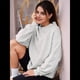 thumbnail image 5 of Sudaderas de Gran Tamaño para Mujer, Jersey de Cuello Alto, Sudaderas con Capucha de Larga, Tops, Conjuntos de Moda de Otoño, Ropa. Gris XL, 5 of 8