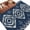 Blue, variant on Large Area Rugs for Living Room Bedroom, Navy Blue 6'x9' Rug Washable Carpet Runner Indoor Outdoor, Vintage Tribal Abstract Geometric Tie Dye Art Non Slip Floor Mats Rug for Kitchen, Playroom