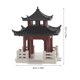 thumbnail image 5 of NUOLUX Brown Chinese Style Pavilion Miniature Landscape Ornament for Garden Decoration, 5 of 6