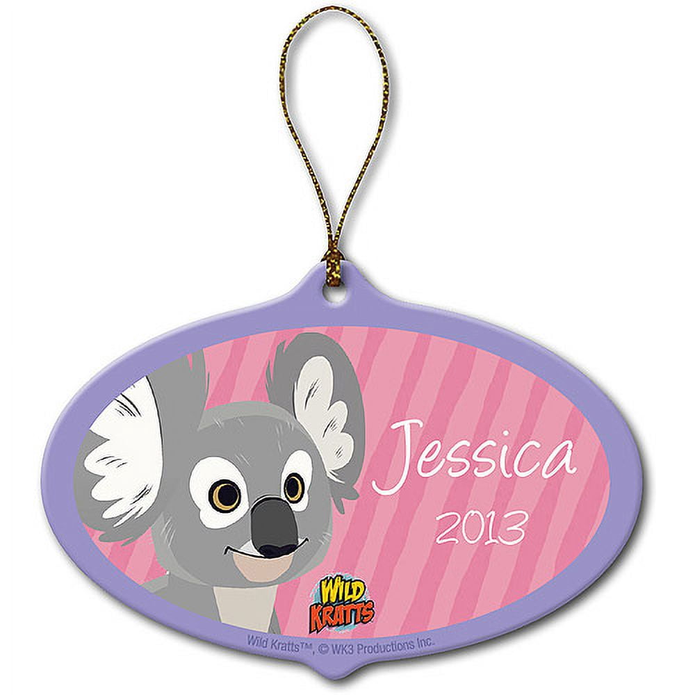 Personalized Wild Kratts Cuddly Koala Christmas Ornament
