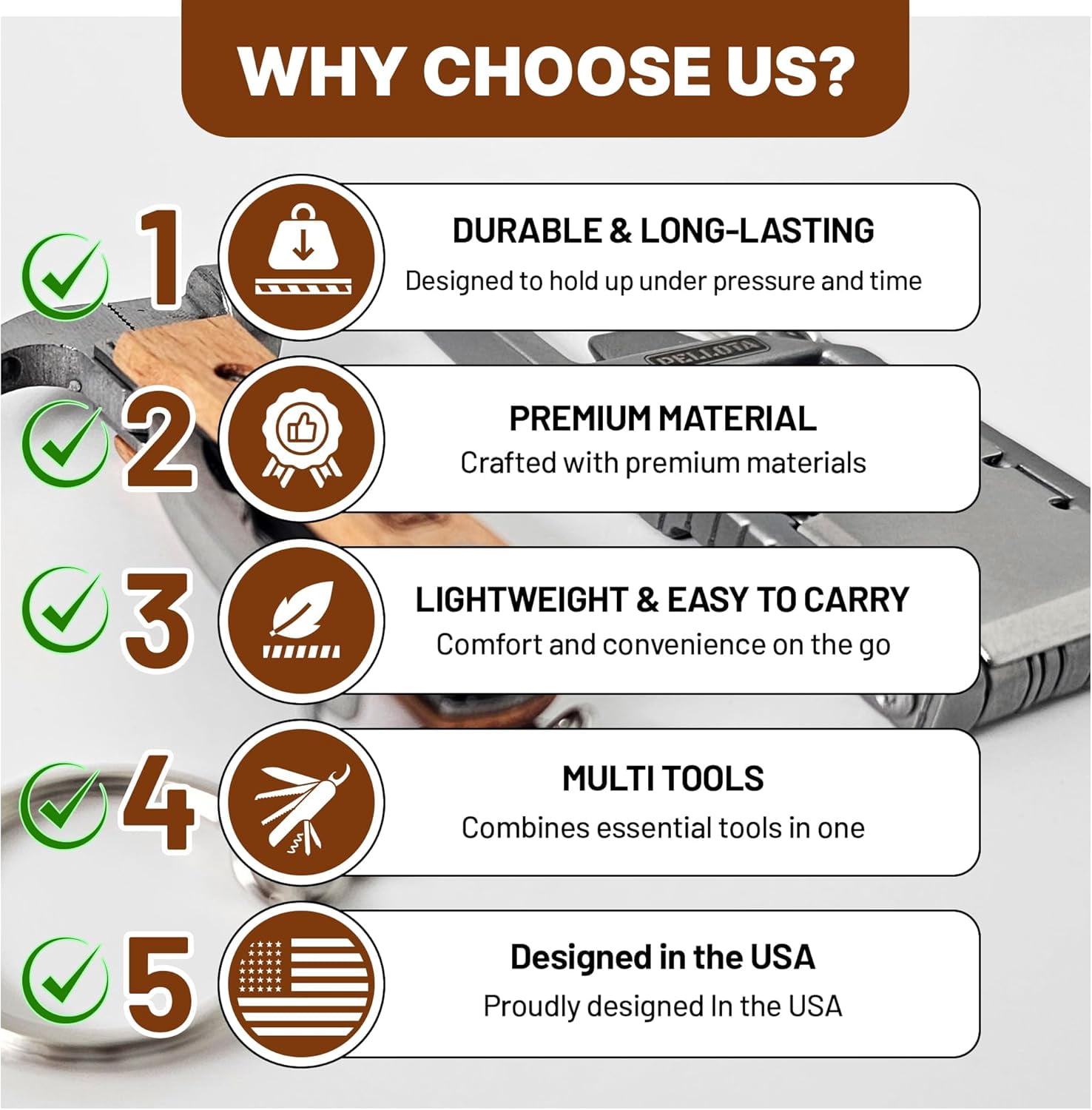 RGHJAR-Multi Tool Prizes [17-in-2] for Adults - Multi Tool for Men, Multitool, Small Hammer, Small Tools, Hammer Multitool, Gifts for Men, Dad, Husband, Camping, Bottle opener, retrieve card pin