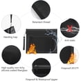 thumbnail image 5 of Money Bag Fireproof Document Bag 2012℉ 2 Pack 15x11"/13x10" Waterproof Document Holder Organizer Fire Proof Bag for Valuables Money Jewelry A4 Legal Documents File Tablet, 5 of 9