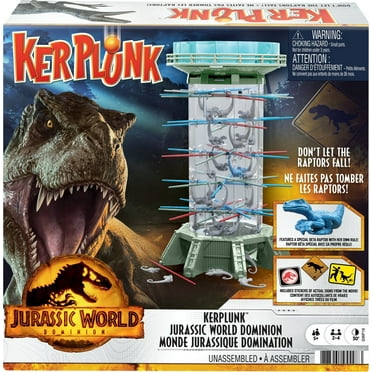 KerPlunk! Jurassic World Dominion Raptors Game for 5 Year Olds & Up