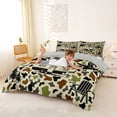 thumbnail image 3 of Catabedysis Camo Camping Bedding,Wildlife Camper Pattern Duvet Cover Full For Boys,Earthy Tone,Light Gray Reversible,3-Piece,1 Duvet Cover and 2 Pillowcases, 3 of 6