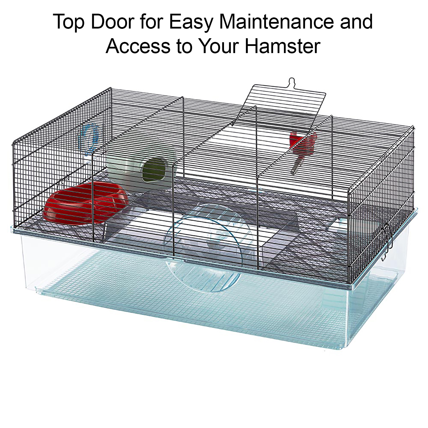 Ferplast Favola Large Hamster Cage with Wheel & Accessories photo 4