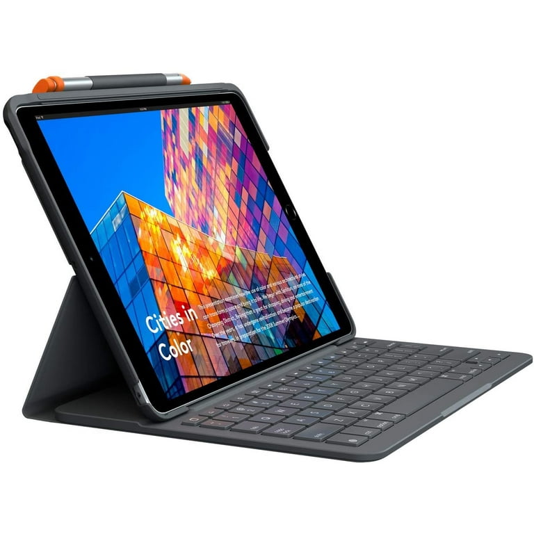 Logitech Slim Folio iPad 10.2 (7e, 8e et 9e générations) - Etui