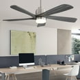thumbnail image 3 of Sofucor 52 Inch Wood Blades Ceiling Fan with Light,3 CCT LED,Remote& APP Control-Farmhouse, Modern, Contemporary, 3 of 14
