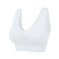 thumbnail image 2 of YouLoveIt Women's Plus Size Sports Bra Stretch Sport Bra Push Up Active Gym Yoga Workout Bra Large Bra Sports Bra Stretch Tank Top with Removable Pads, 2 of 7