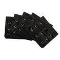thumbnail image 1 of 5pcs 3x3 Crochet Extension Bra Women - Black, 1 of 8