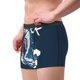 thumbnail image 2 of Balery Shark Calzoncillos bóxer para hombre, ropa interior de algodón suave y transpirable con cinturilla de nailon-Small, 2 of 5