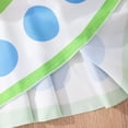 thumbnail image 3 of Toddler Baby Girls Summer Spaghetti Strap Boho Dress Swing Beach Sun Dress,Polk Dot-5T, 3 of 9