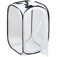 thumbnail image 1 of Foldable Insect Cage Butterfly Habitat Cage Seedling Incubator Transparent black, 1 of 3