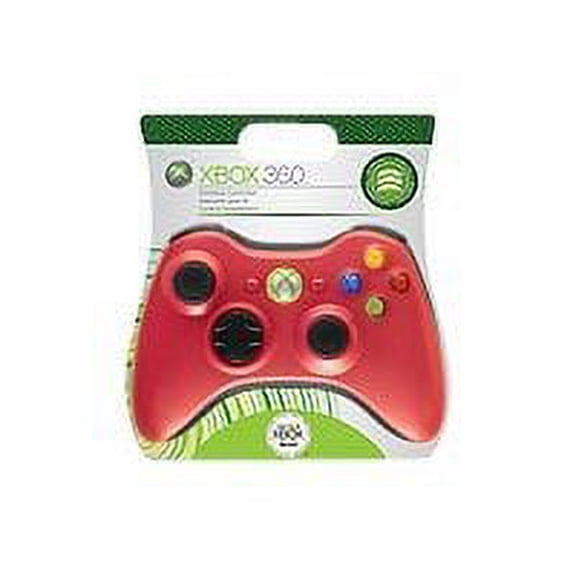 Microsoft Limited Edition Red Wireless Video Game Controller for Xbox 360 Red, 1,1