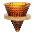 thumbnail image 1 of 1 Ensemble Entonnoir à Café en Verre - Filtre Réutilisable pour Verser Café Espresso Accessoire de Machine Portable Résistant à la Chaleur Outil de Brassage de Cuisine en Verre pour Maison Café, 1 of 9
