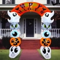 thumbnail image 6 of Joyfy 8 FT Halloween Inflatable Cute Stacked Characters Halloween Archway Decorations Inflatable with Build-in LEDs,Halloween Blow Up Yard Decorations, 6 of 7