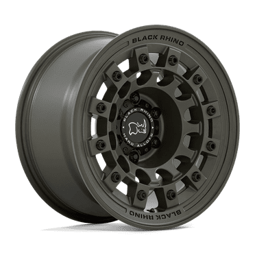 Black Rhino Cast Aluminum Wheel BR004 17x9 5x5.0 OD-GRN -12mm, BR004EX17905012N