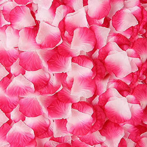 Details about   BESKIT 3000 Pieces Dark Red Silk Rose Petals Artificial Flower Petals 
