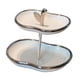 thumbnail image 2 of Bandeja para servir aperitivos, multifuncional, para fiestas, frutero decorativo Blanco Plata, 2 of 9