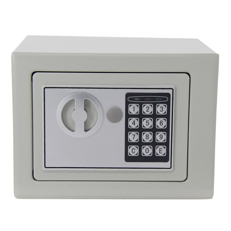 Safety Lock Security Box Digital Keypad Anti-theft for Jewelry Document Cash 