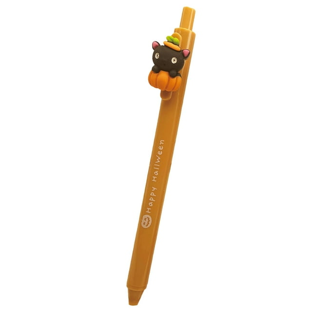 5Pcs Halloween Gel Pen Retractable Gel Pen Funny Writing Pen For Adult(5ml)