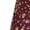 Deep Wine Ivory Floral, variant on ellos Women's Plus Size Three-Quarter Sleeve Knit Maxi Dress